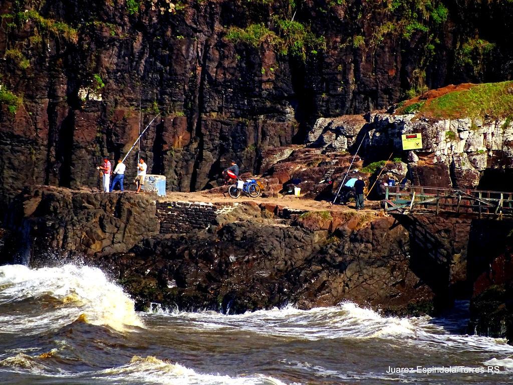 Pousada Recanto Da Prainha Torres Exterior foto